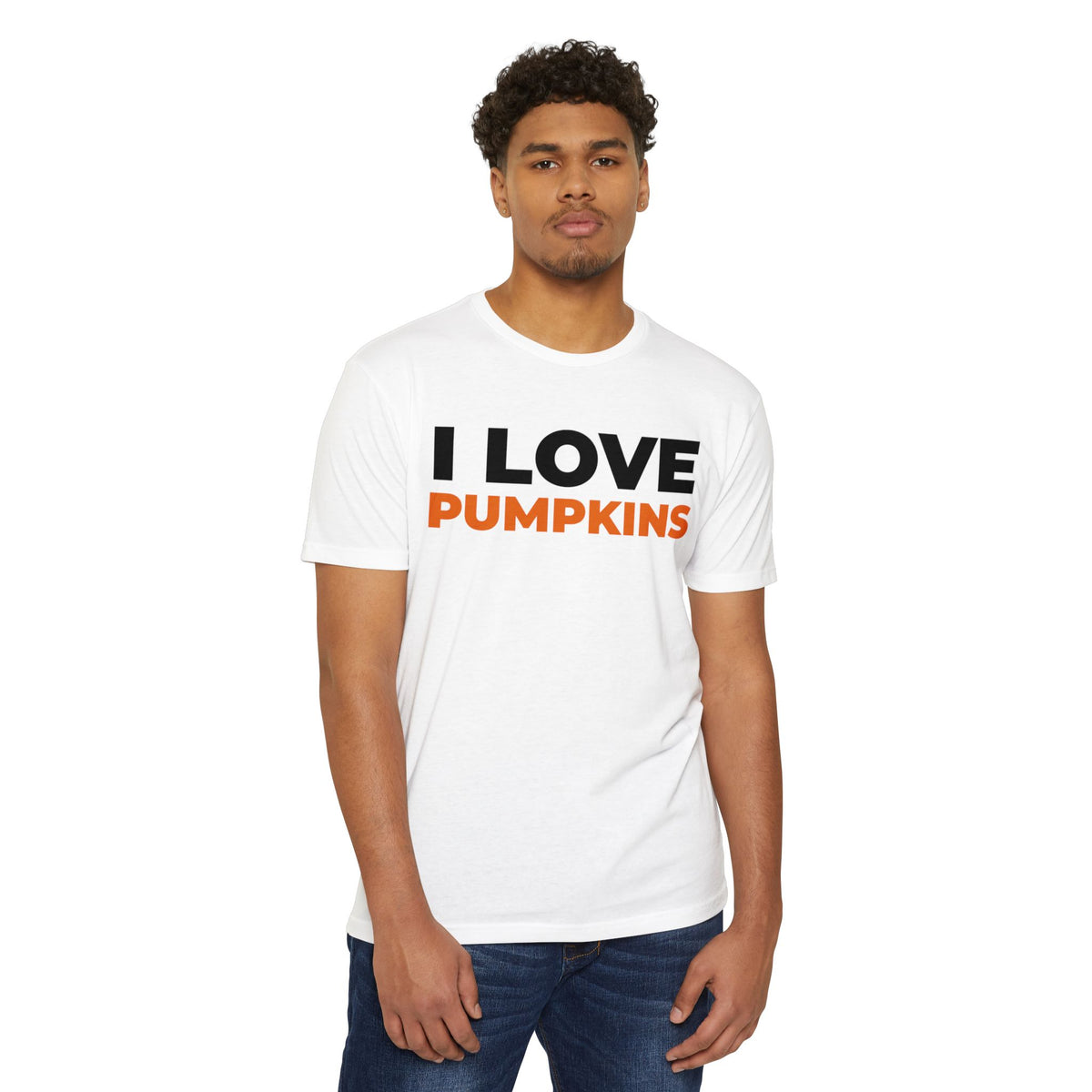 "I Love Pumpkins" Matching Set (White Tees)