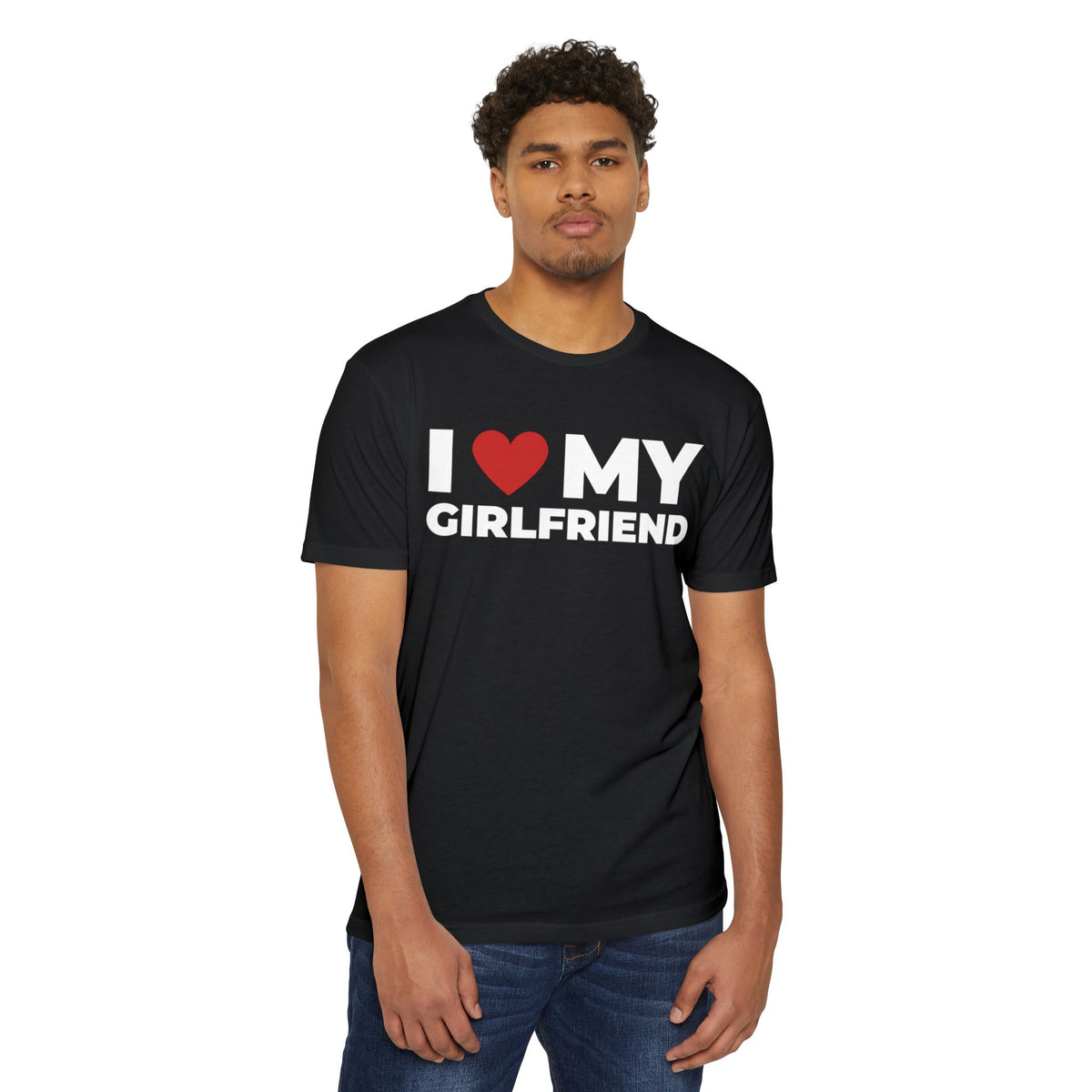 "I Love My BF/GF" Matching Set (Black Tees)