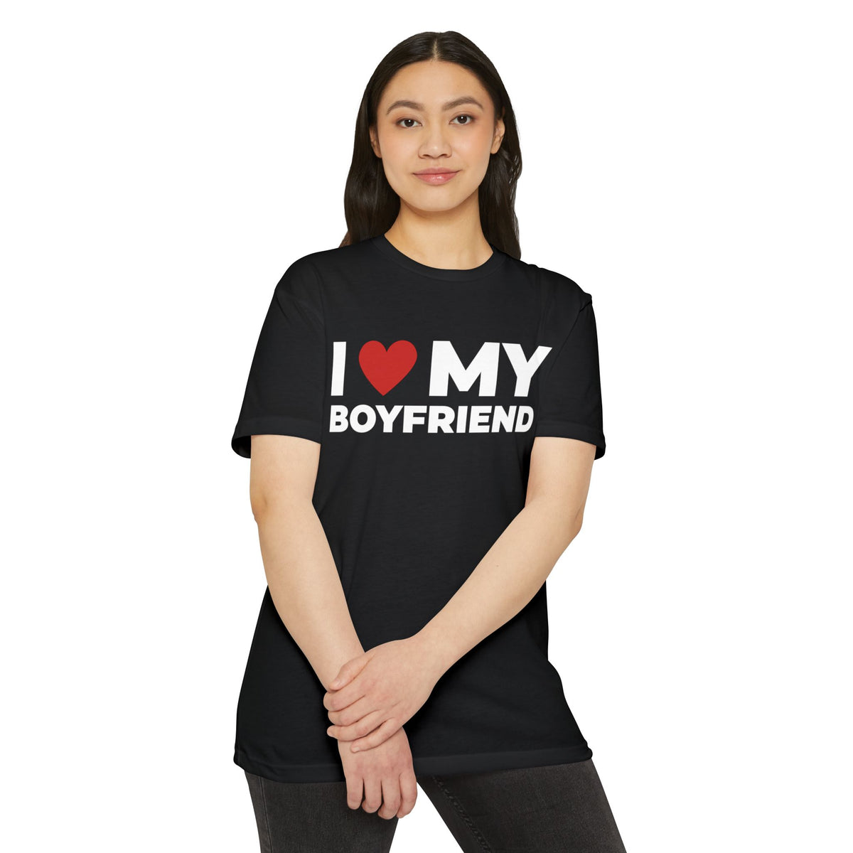 "I Love My BF/GF" Matching Set (Black Tees)