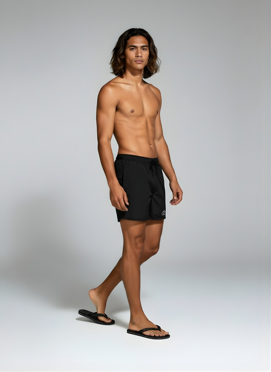 Black Beach Shorts